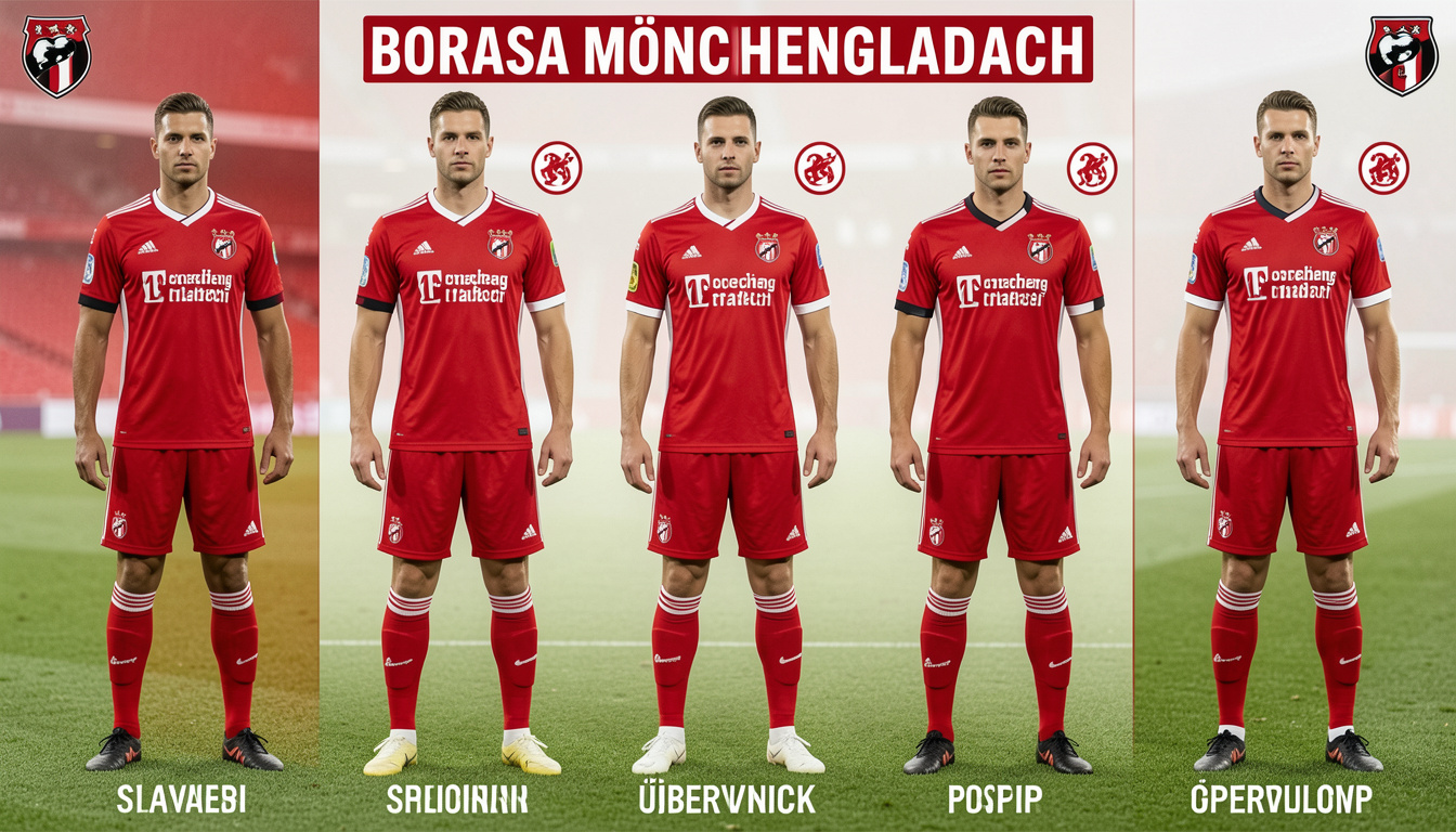 Teilnehmer Borussia Mönchengladbach Spieler Überblick